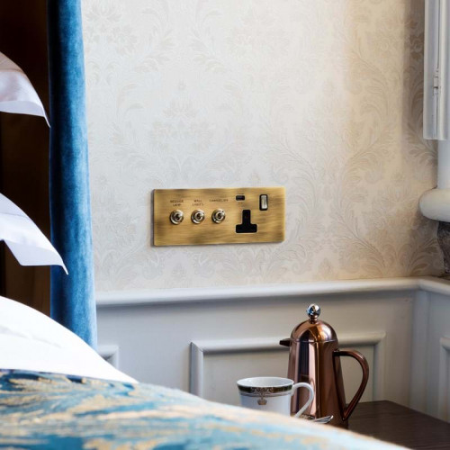 Дизайнерские выключатели Hamilton серия Linea