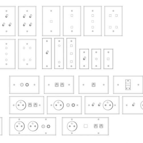 Дизайнерские выключатели ATELIER LUXUS Hope