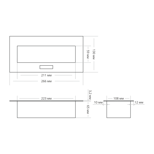 Встраиваемый блок Mebax MX-226