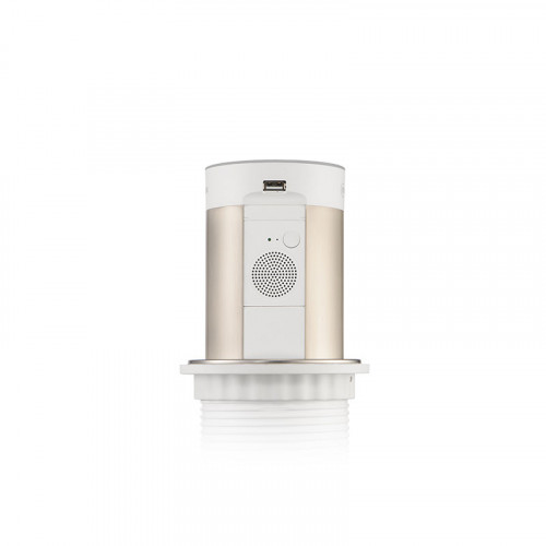 Выдвижной блок Mebax 17J ⌀100 мм с беспроводной зарядкой