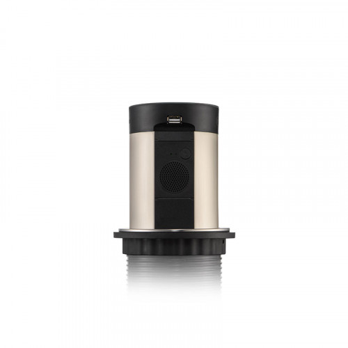 Выдвижной блок Mebax 17J ⌀100 мм с беспроводной зарядкой