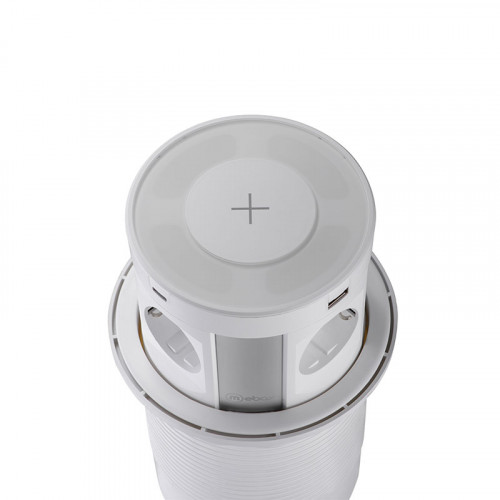 Выдвижной блок Mebax 107J ⌀120 мм с беспроводной зарядкой