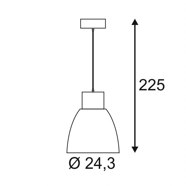 Светильник подвесной SLV 165601 PENTULI 24, белый, черный. Фотография №2