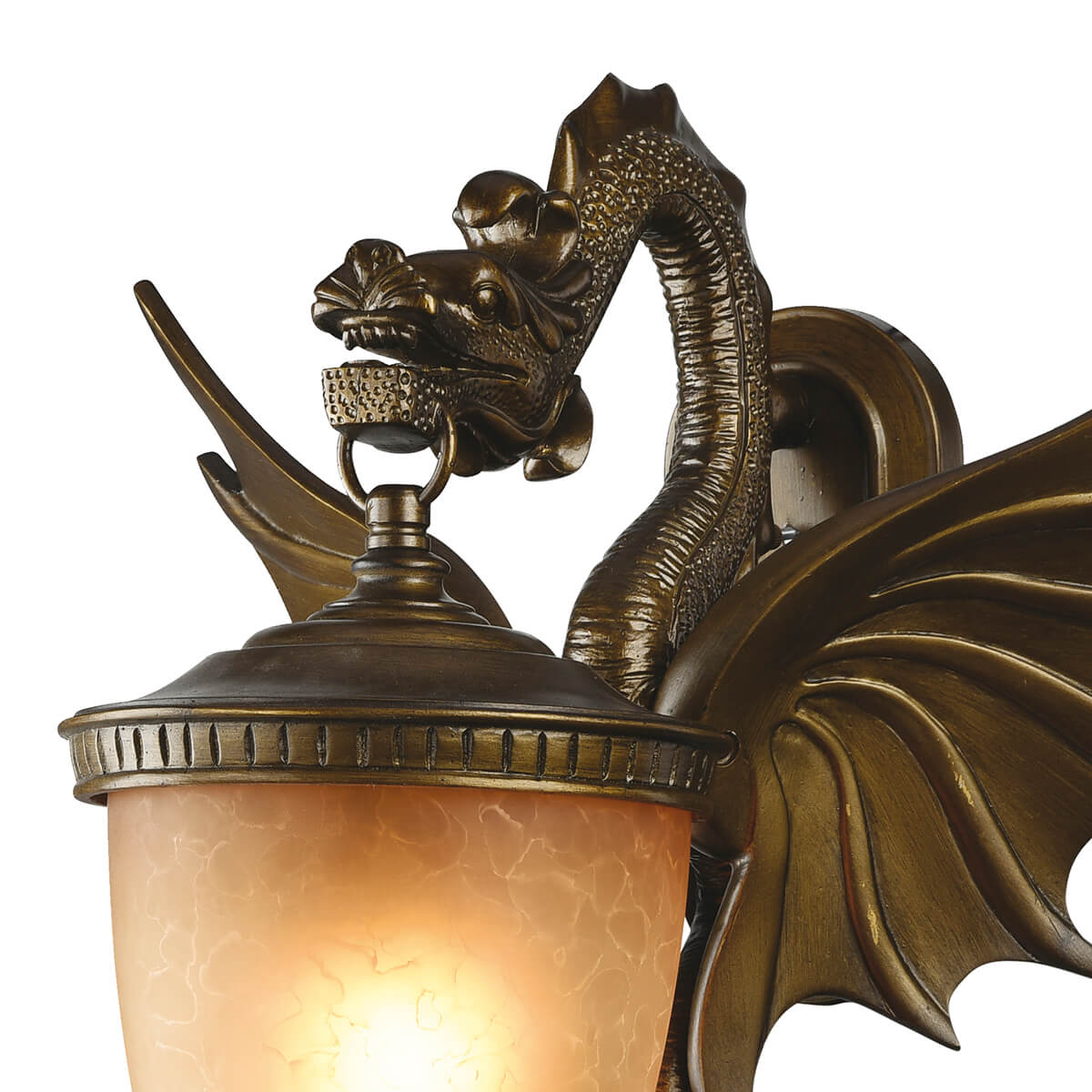 Уличный настенный светильник на штанге Favourite Dragon 1717-1W. Фотография №2