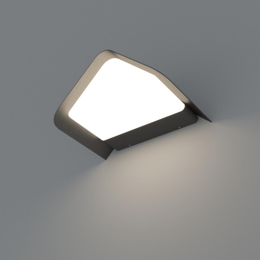 Уличный настенный светильник Arlight LGD-Wall-Delta-1B-12W Warm White 019779. Фотография №2