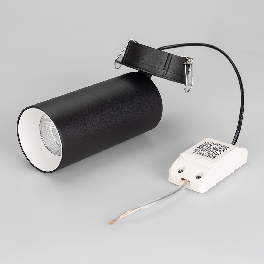 Встраиваемый светильник Arlight SP-POLO-BUILT-R65-8W White5000 (BK-WH, 40 deg). Фотография №4
