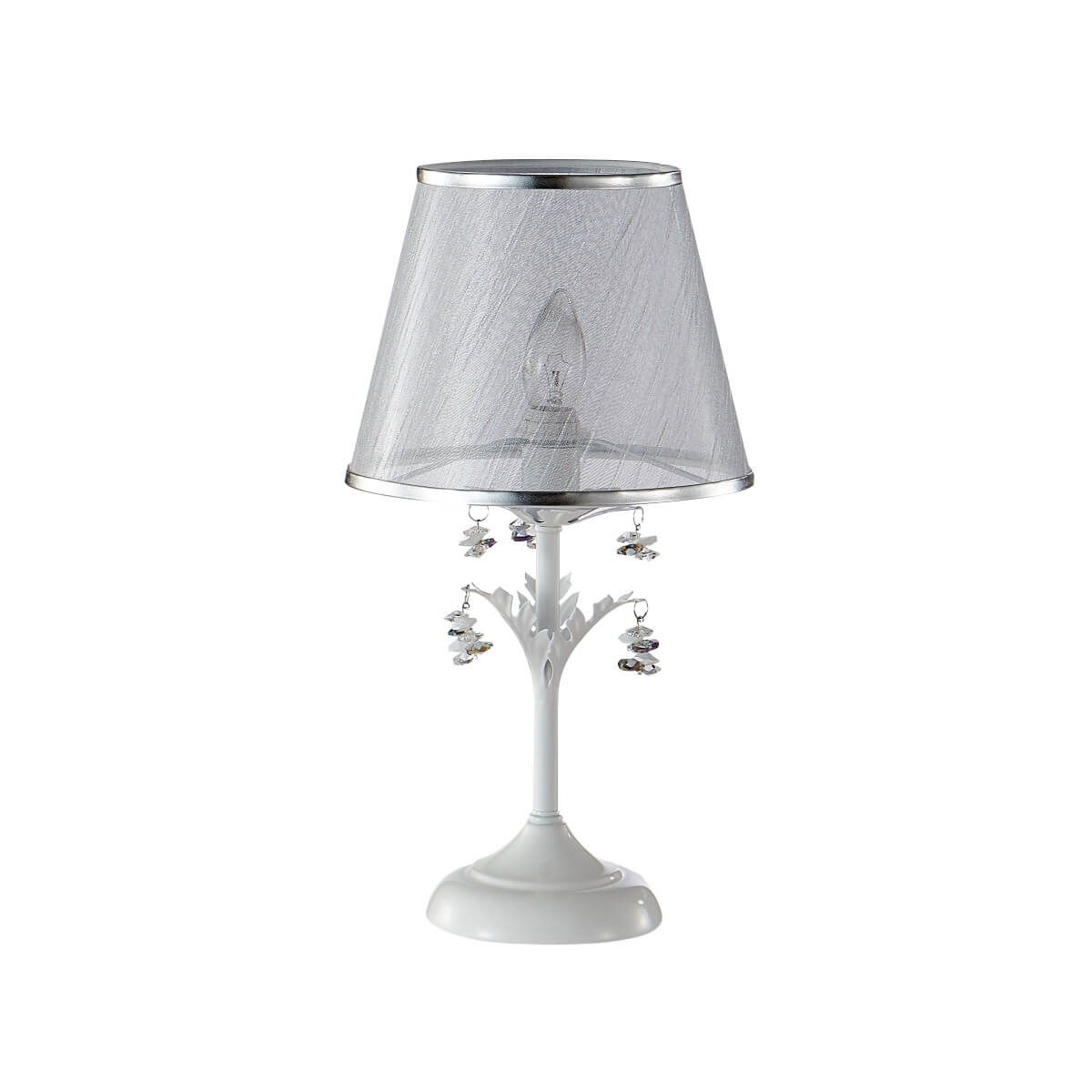 Настольная лампа Crystal Lux CRISTINA LG1 WHITE. Фотография №2