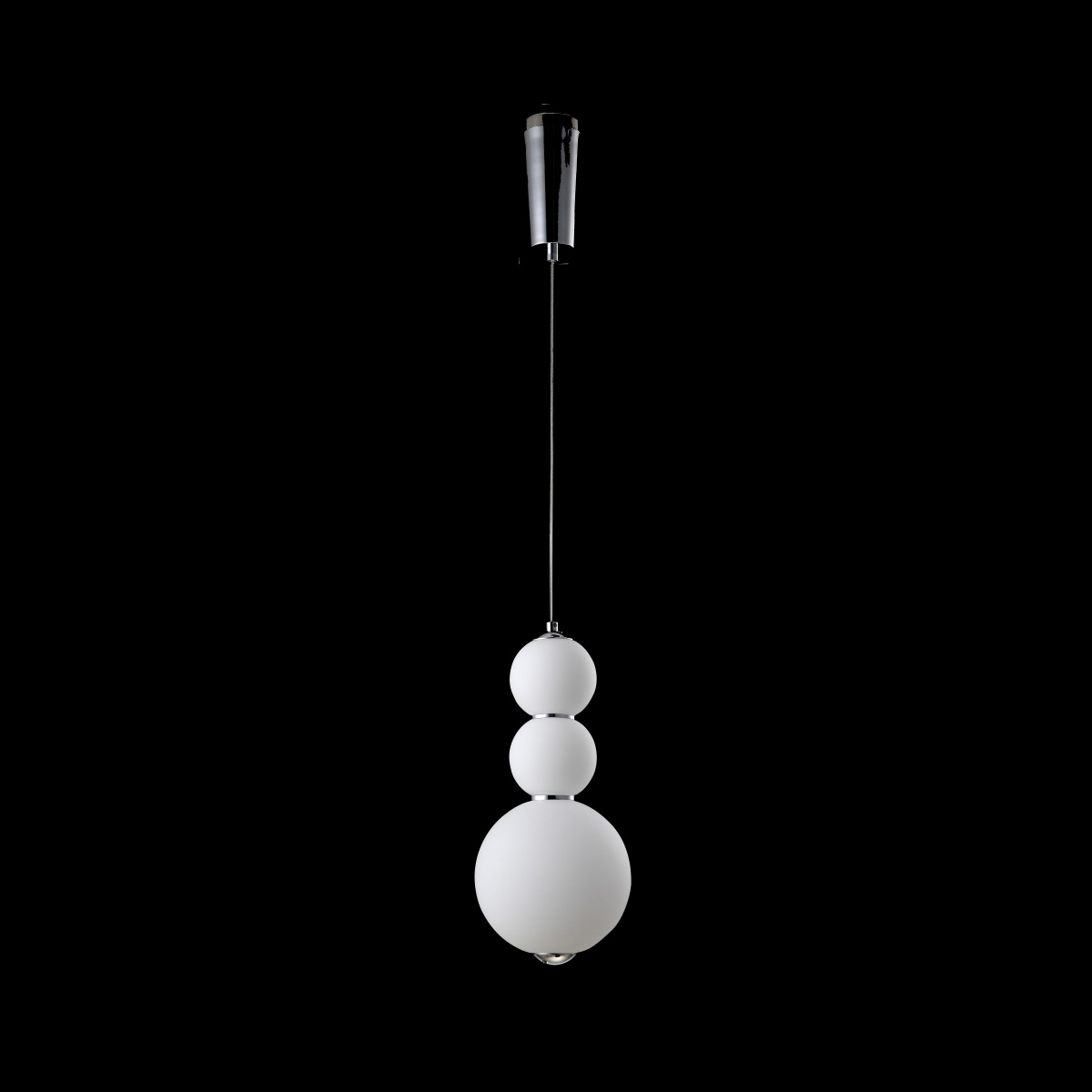 Светильник подвесной Crystal Lux DESI SP3 CHROME/WHITE. Фотография №2