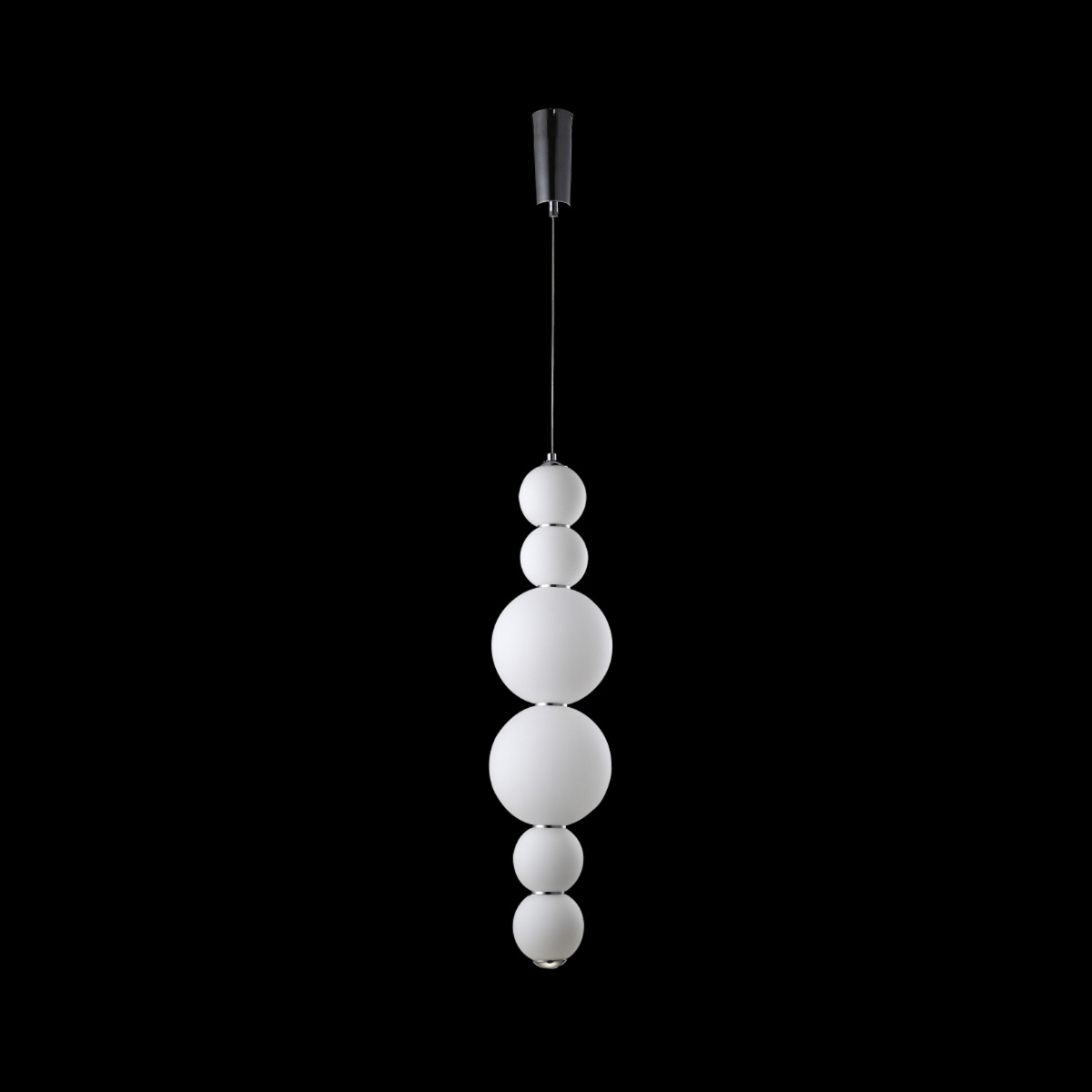 Светильник подвесной Crystal Lux DESI SP6 CHROME/WHITE. Фотография №2