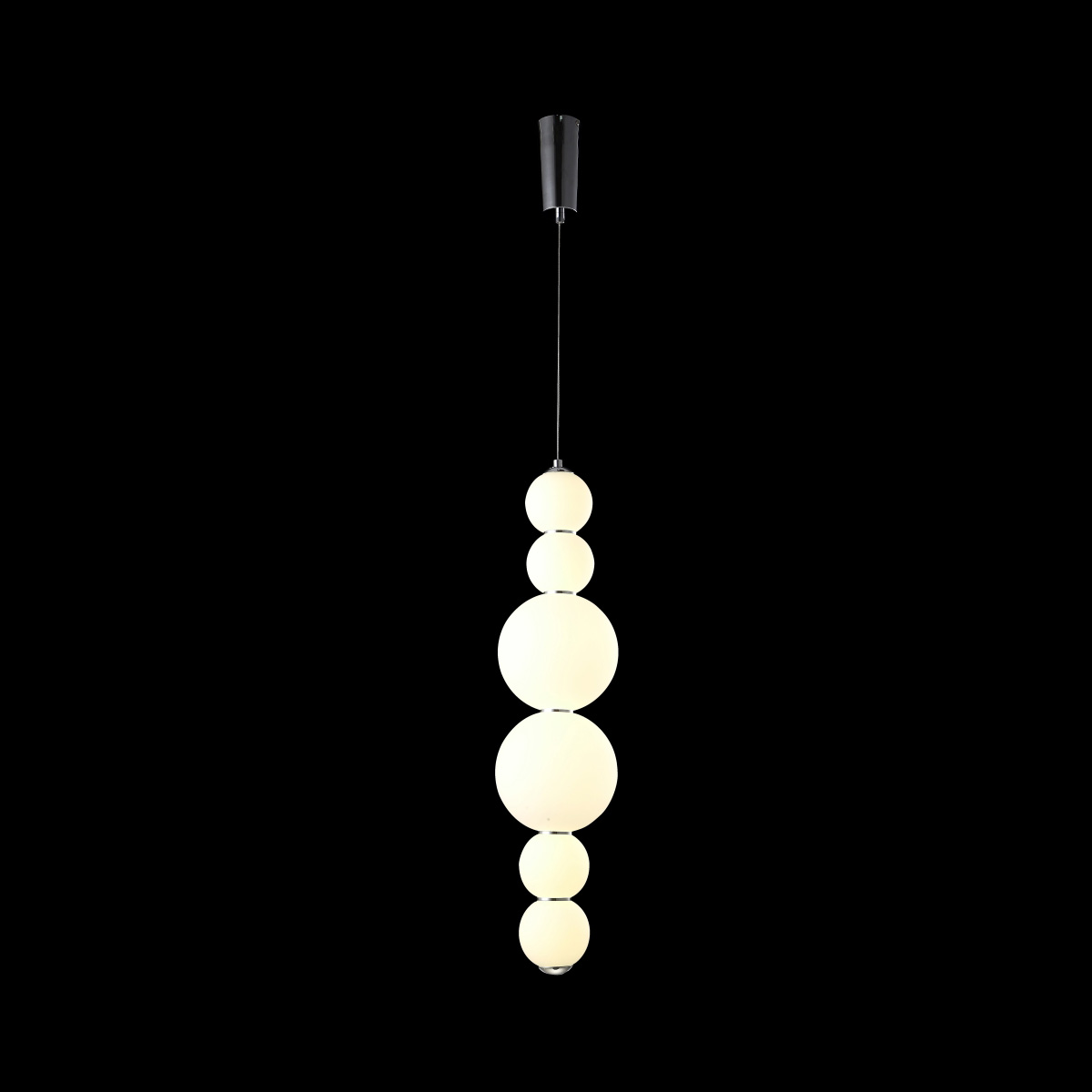 Светильник подвесной Crystal Lux DESI SP6 CHROME/WHITE. Фотография №4