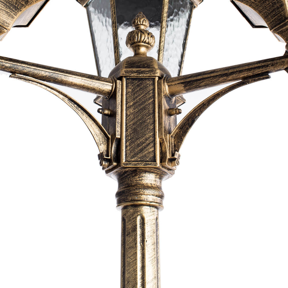 Фонарный столб Arte Lamp Genova A1207PA-3BN. Фотография №2