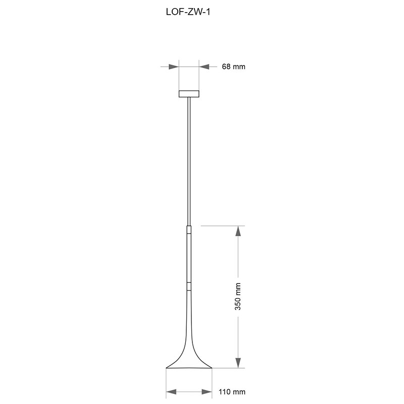 Подвесной светильник Kutek Mood Loft LOF-ZW-1 (CZ). Фотография №2